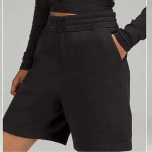 lululemon 7” loungeful short black NWT